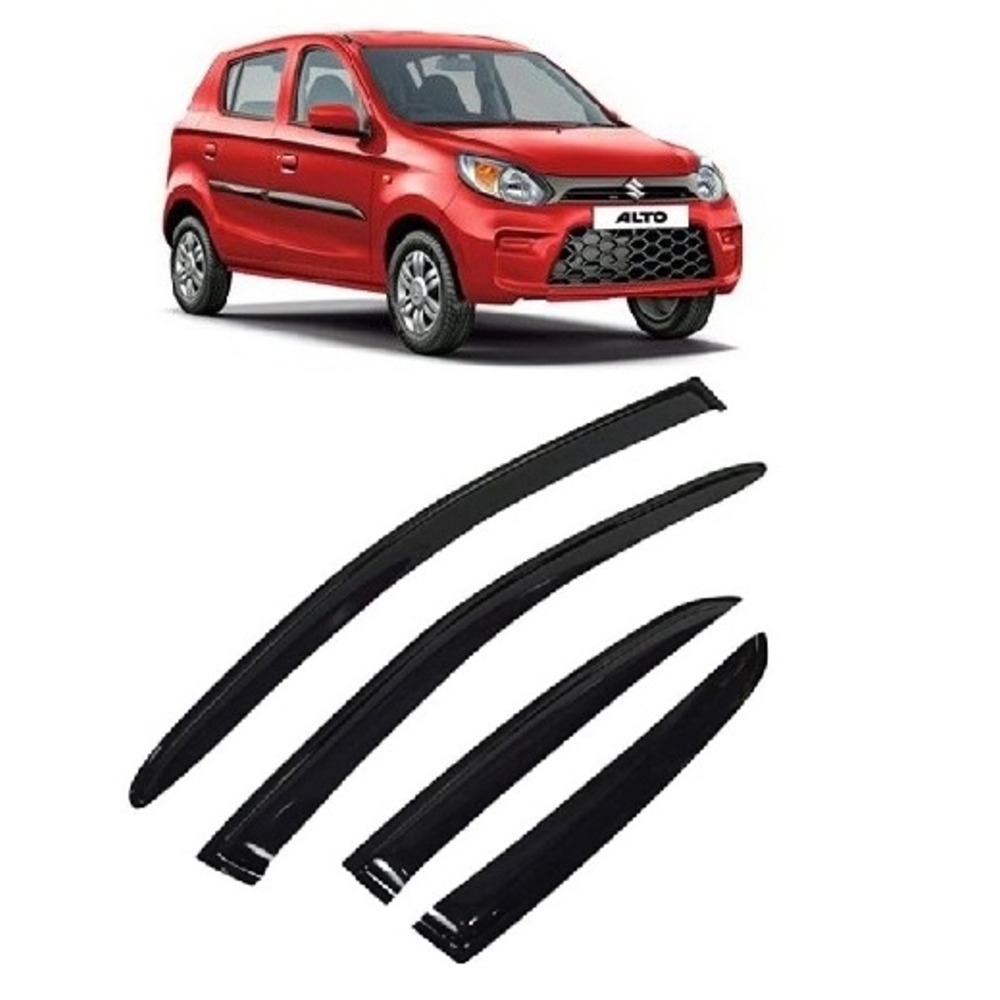 Rain Wind Door Visor Non Breakable Deflector Compatible with Alto 800